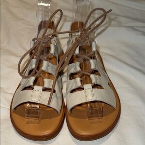 Kork -Ease Saga Leather Sandals Size 6 Pristine